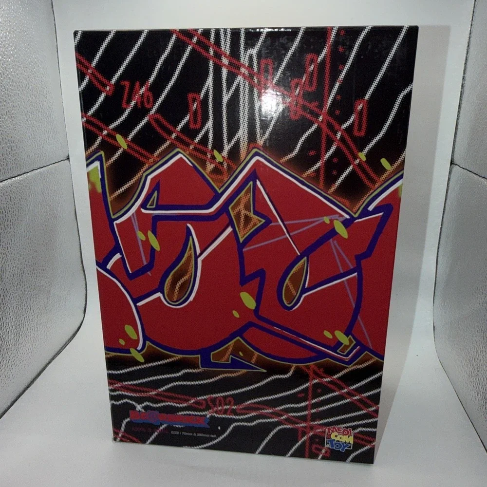 MEDICOM TOY BE@RBRICK Aruta Soup Mordern Art Graffiti 100％‎ & 400％ Open Box